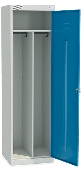 шкаф металлический две секции