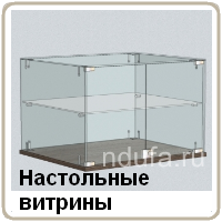 Витрины настольные