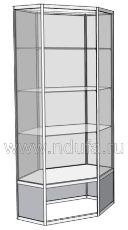 Витрина шестигранная