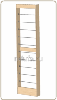 Стойка для обоев пристенная
