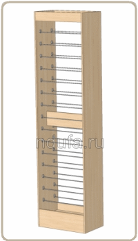 Обойный стенд двух сторонний узкий